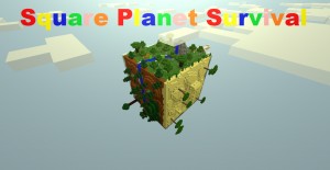 İndir Square Planet Survival için Minecraft 1.10.2