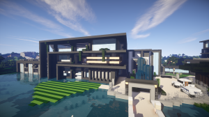 İndir Contemporary Mansion için Minecraft 1.8