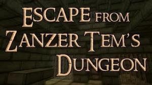 İndir Escape from Zanzer Tem's Dungeon için Minecraft 1.7