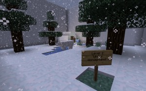 İndir A Winter Find the Button için Minecraft 1.13.2