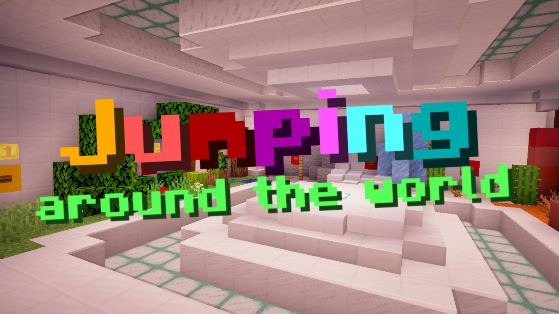 İndir Jumping Around the World için Minecraft 1.13.2