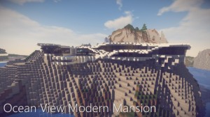 İndir Ocean View Modern Mansion için Minecraft 1.14