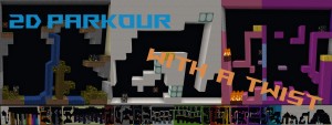İndir 2D Parkour With a Twist için Minecraft 1.16.1