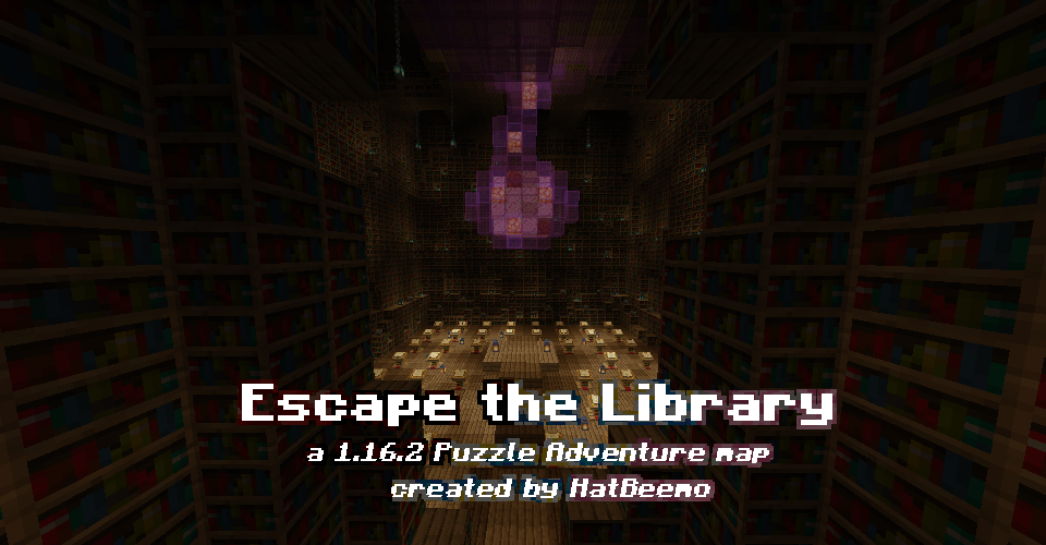 İndir Escape the Library için Minecraft 1.16.2