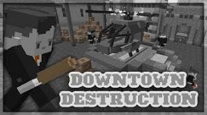 İndir Downtown Destruction için Minecraft 1.12.2