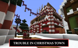İndir Trouble in Christmas Town için Minecraft 1.16.4