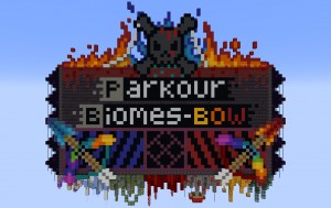 İndir PARKOUR BIOMES BOW için Minecraft 1.17