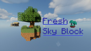 İndir Fresh Sky Block 1.2 için Minecraft 1.19.3