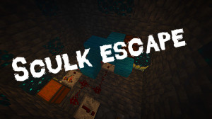 İndir Sculk Escape 1.0 için Minecraft 1.19