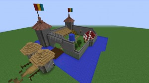 İndir Find the Button: The Castle için Minecraft 1.12.2