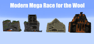 İndir Modern Mega Race for the Wool 1.0 için Minecraft 1.18.1