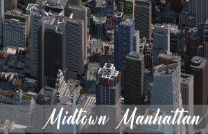 İndir Midtown Manhattan, New York City 2.9 için Minecraft 1.18.2