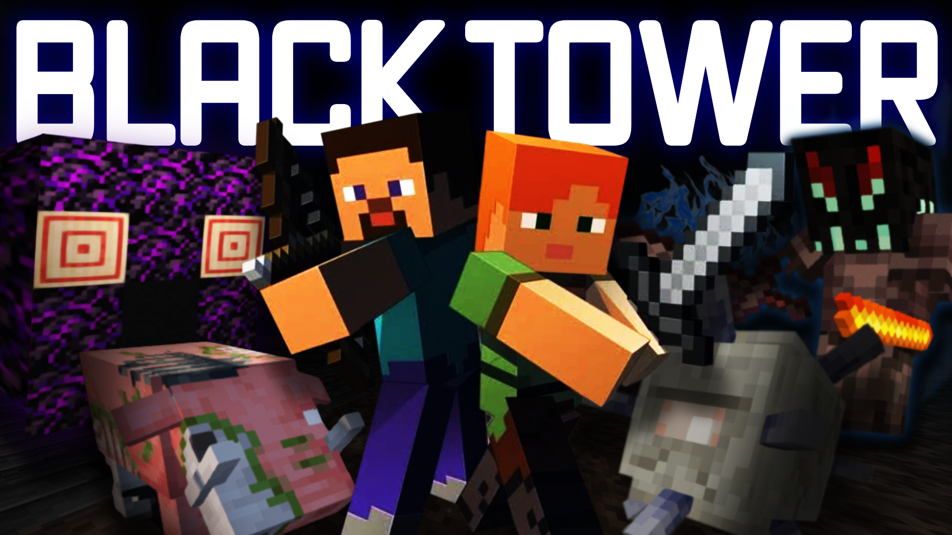 İndir Black Tower 1.2 için Minecraft 1.20.1