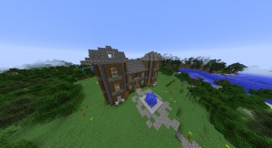 İndir Rustic Mansion için Minecraft 1.11.2