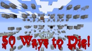 İndir 50 Ways to Die: 3 Way Race için Minecraft 1.11.2