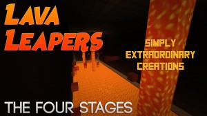 İndir Lava Leapers - The Four Stages için Minecraft 1.11.2