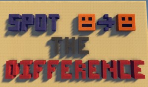 İndir Spot the Difference: R3dstone için Minecraft 1.12