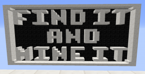 İndir Find It and Mine It için Minecraft 1.10.2