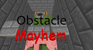 İndir Obstacle Mayhem için Minecraft 1.10