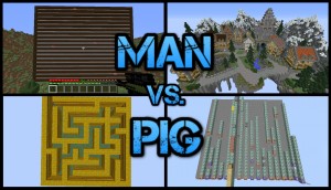 İndir Man vs. Pig için Minecraft 1.9.2
