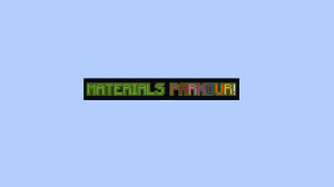 İndir Materials Parkour için Minecraft 1.12.2