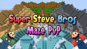 İndir Super Steve Bros Maze PvP için Minecraft 1.9