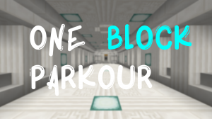 İndir One Block Parkour için Minecraft 1.8.9