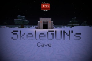 İndir SkeleGUN's Cave için Minecraft 1.8.9