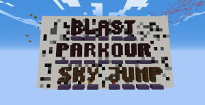 İndir Blast Parkour: Sky Jump için Minecraft 1.8.9