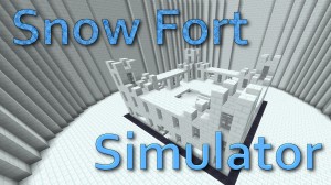İndir Snow Fort Simulator için Minecraft 1.8.8