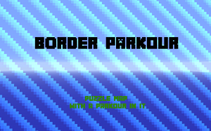 İndir Border Parkour Puzzle için Minecraft 1.12.2