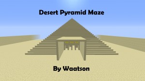 İndir Desert Pyramid Maze için Minecraft 1.8