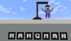 İndir Hangman için Minecraft 1.8