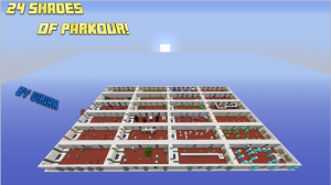 İndir 24 Shades of Parkour için Minecraft 1.8