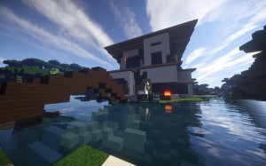 İndir Modern Oriental Home için Minecraft 1.8