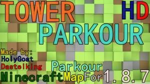 İndir Tower Parkour için Minecraft 1.8.7