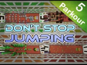 İndir Don't Stop Jumping için Minecraft 1.8