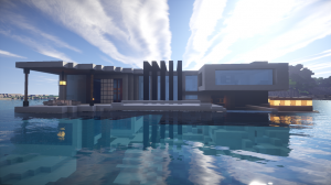 İndir Modern Beach House için Minecraft 1.8