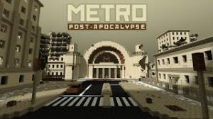 İndir Metro Post-Apocalypse için Minecraft 1.8.1