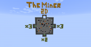 İndir The Miner 2D için Minecraft 1.12.1