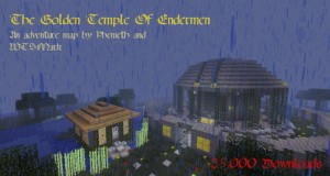 İndir The Golden Temple of Endermen - ULTIMATE EDITION için Minecraft 1.3.2