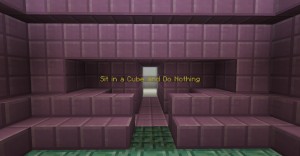 İndir Sit in a Cube and Do Nothing için Minecraft 1.13.1