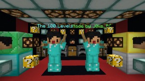 İndir THE 100 LEVELS için Minecraft 1.13.1
