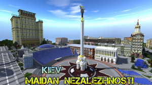 İndir Maidan Nezalezhnosti (Kiev, Ukraine) için Minecraft 1.12.2