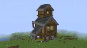 İndir Small Rustic House için Minecraft 1.13.2