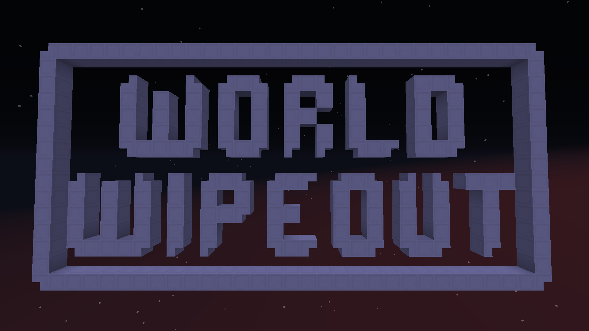 İndir World Wipeout için Minecraft 1.13.2