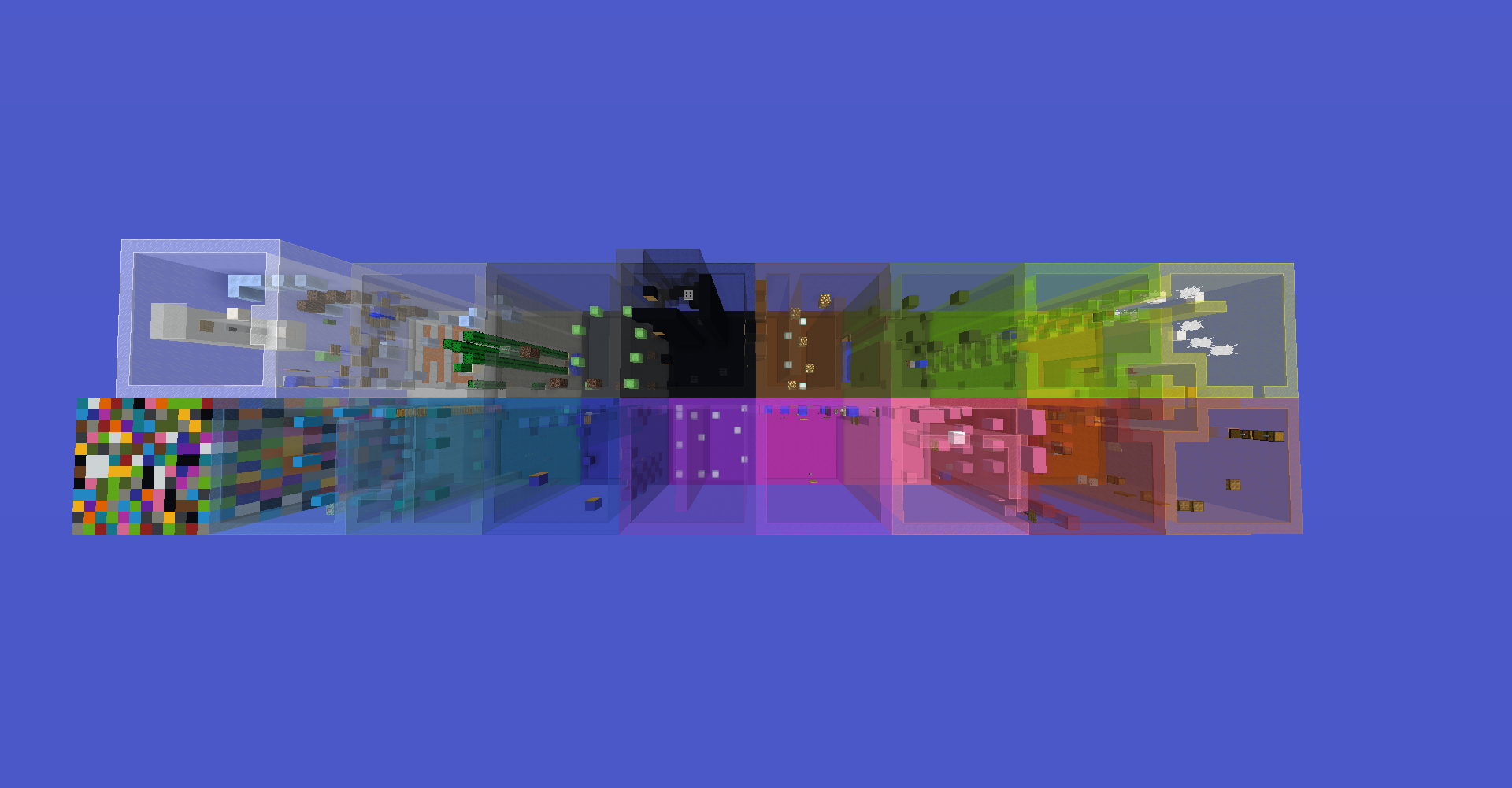 İndir Colorful Parkour için Minecraft 1.12.2