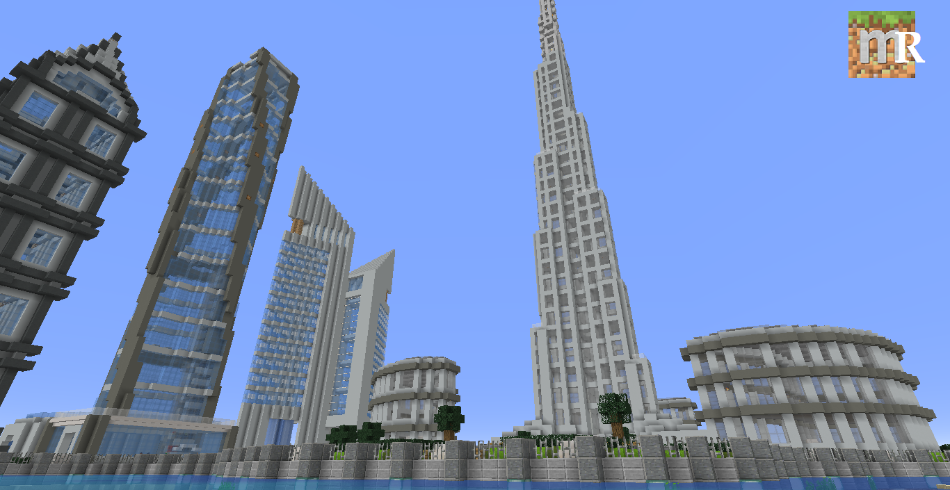 İndir Dubai Landmarks için Minecraft 1.14