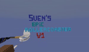 İndir Sven's Epic Rollercoaster için Minecraft 1.14.3