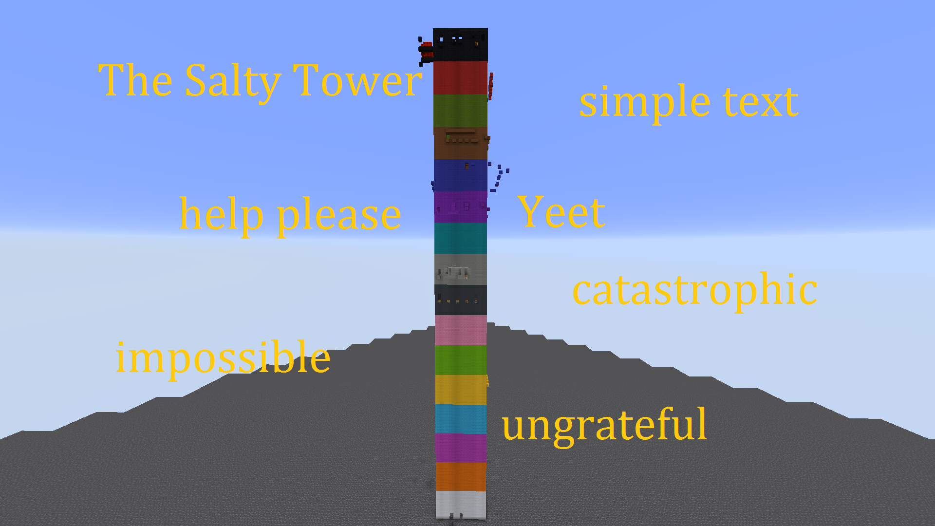 İndir The Salty Tower! için Minecraft 1.14.3